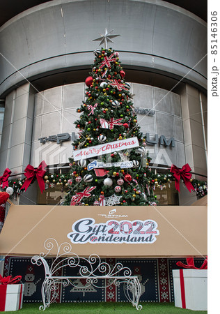 Decorated Christmas tree in the city center of Bangkok 85146306