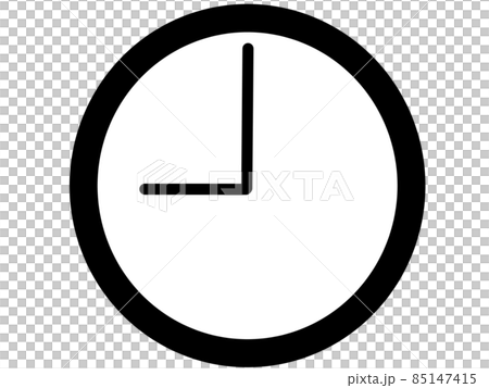 9點鐘插圖素材 85147415