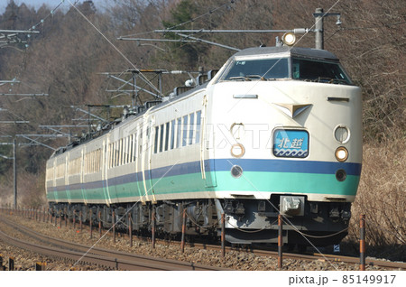 北陸本線　津幡－倶利伽羅　JR東日本　T16編成（新潟）　北越 85149917