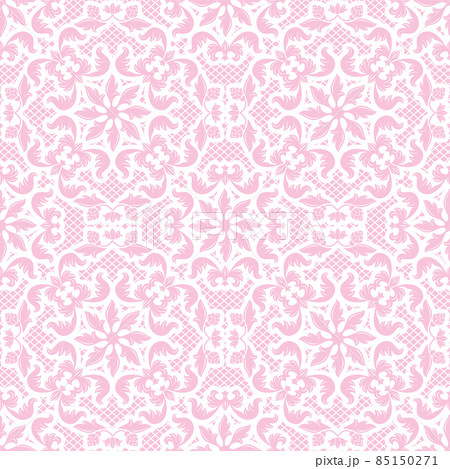 Ornamental beauty lace pink background, floral pattern Ornamental beauty lace pink background, floral pattern 85150271