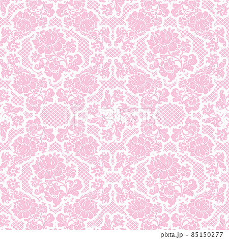 Ornamental beauty lace pink background, floral pattern Ornamental beauty lace pink background, floral pattern 85150277