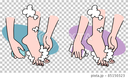 足を洗う 足を洗う 85150323