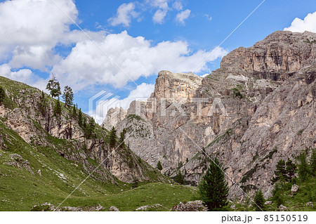 Dolomite Gorge in Puez-Odle natural park. Italian Alps 85150519