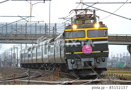 北陸本線　加賀笠間－美川　JR西日本　EF81-44＋24系　トワイライトエクスプレス 85152157