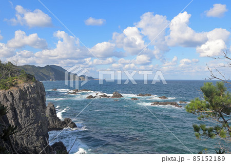 青海島・海上アルプス「第三展望台からの眺望」 85152189