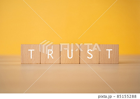 「TRUST」と書かれた積み木 「TRUST」と書かれた積み木 85155288