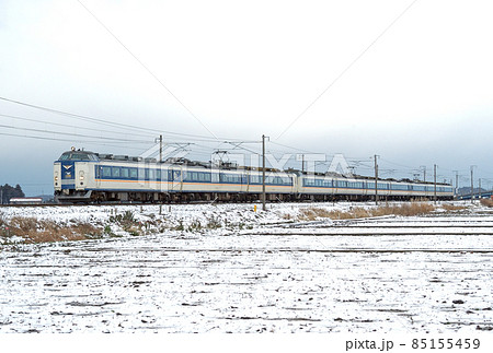 北陸本線 芦原温泉-丸岡 JR西日本 485系 Y11+Y01編成(金沢) しらさぎ 北陸本線 芦原温泉-丸岡 JR西日本 485系 Y11+Y01編成(金沢) しらさぎ 85155459
