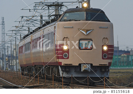 北陸本線 美川-加賀笠間 JR西日本 485系 K02編成(金沢) 加越 北陸本線 美川-加賀笠間 JR西日本 485系 K02編成(金沢) 加越 85155618