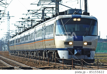 北陸本線　美川－加賀笠間　JR西日本　485系　Y02＋Y13編成（金沢）　しらさぎ 85155622