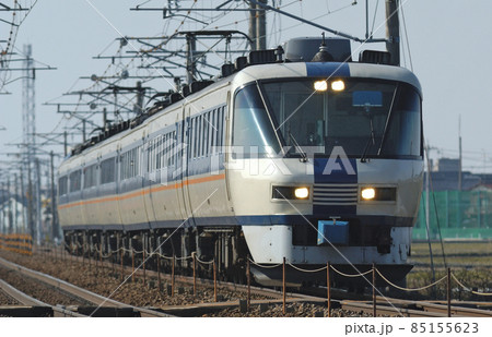 北陸本線　美川－加賀笠間　JR西日本　485系　Y22編成（金沢）　しらさぎ 85155623