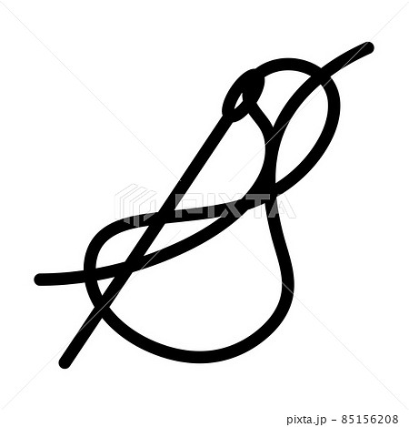 Sewing Needle With Thread Icon 85156208