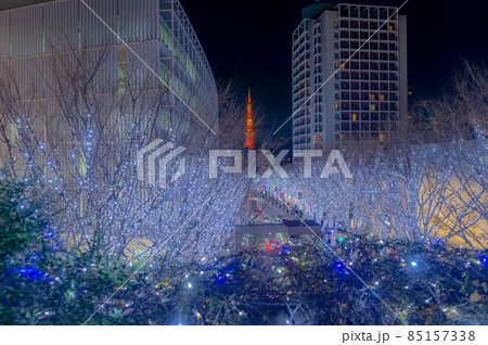 東京都港区六本木のクリスマスシーズンの景色 東京都港区六本木のクリスマスシーズンの景色 85157338