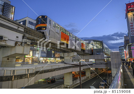 多摩モノレール 立川南駅前の街並み 東京都立川市 多摩モノレール 立川南駅前の街並み 東京都立川市 85159008