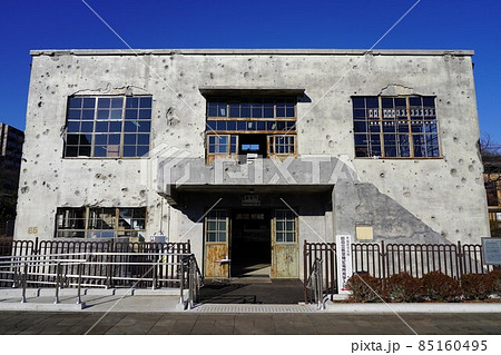 保存・改修工事後の旧日立航空機立川工場変電所 85160495