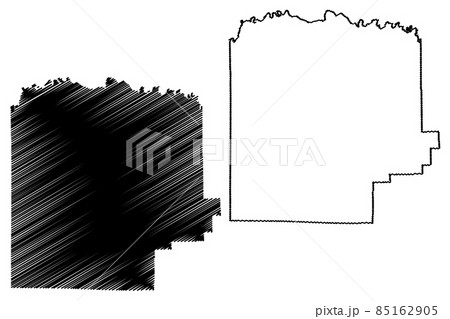 Washington County, Indiana (U.S. county, United States of America, USA, U.S., US) map vector illustration, scribble sketch Washington map 85162905