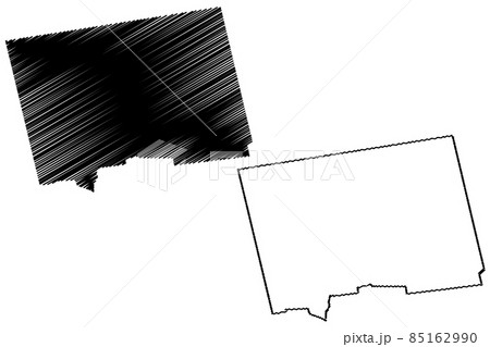 Hamilton City (United Kingdom, Bermuda island) map vector illustration, scribble sketch City of Hamilton map 85162990
