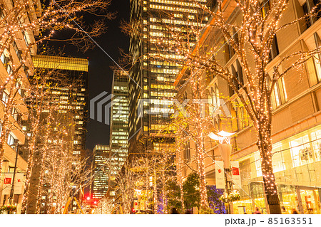 《東京都》丸の内・冬のイルミネーション 85163551