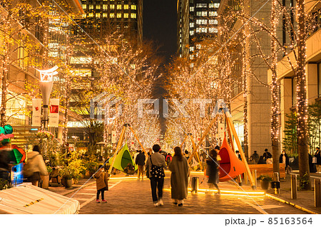 《東京都》丸の内・冬のイルミネーション 85163564
