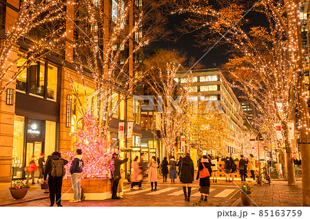 《東京都》丸の内・冬のイルミネーション 85163759