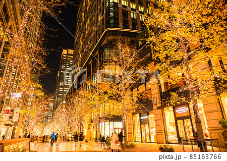 《東京都》丸の内・冬のイルミネーション 85163766