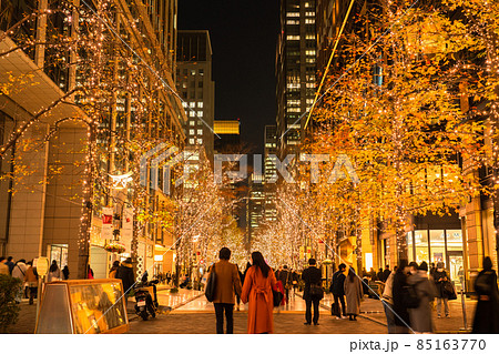 《東京都》丸の内・冬のイルミネーション 《東京都》丸の内・冬のイルミネーション 85163770
