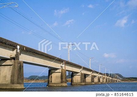 小丸川鉄橋　日豊本線　高鍋 85164615