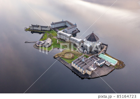 Power station producing energy on the banks of the River Foyle near Derry, Northern Ireland Power station producing energy on the banks of the River Foyle near Derry, Northern Ireland 85164723