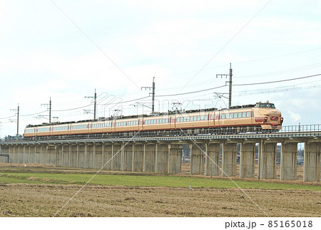 北越急行 ほくほく線 犀潟-くびき JR西日本 489系 H02編成(金沢) はくたか 北越急行 ほくほく線 犀潟-くびき JR西日本 489系 H02編成(金沢) はくたか 85165018