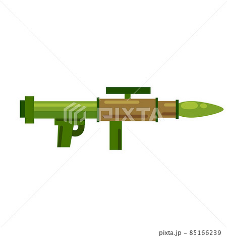 Bazooka Rocket Launcher Large Cannon With のイラスト素材