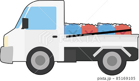 灯油を配送する軽トラ 85169105