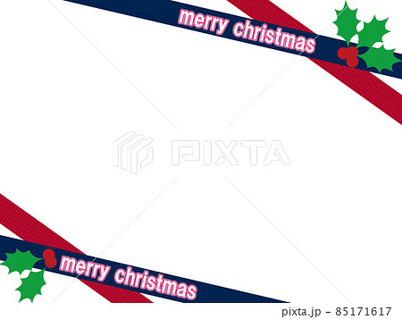 メリークリスマス フレーム 柊 メリークリスマス フレーム 柊 85171617