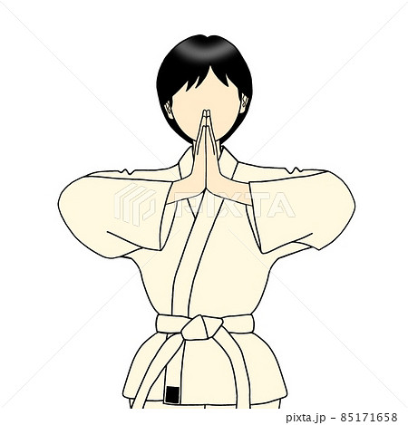 武道を学ぶ人物 武道を学ぶ人物 85171658