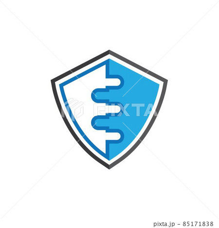Shield icon logo Shield icon logo 85171838
