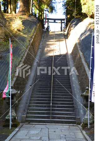 草部吉見神社 石段 85171908