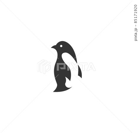 Penguin icon logo design template illustration Penguin icon logo design template illustration 85171920