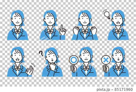 People high school girl set 85171960