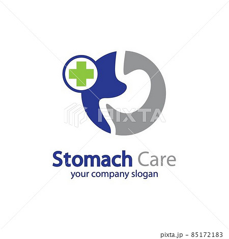 Stomach logo creative vector icon Stomach logo creative vector icon 85172183