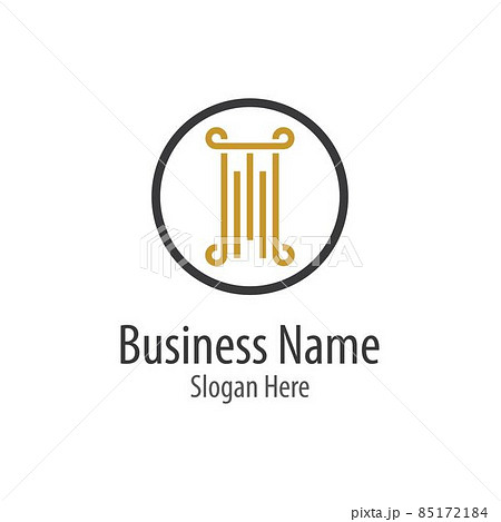 Pillar logo creative vector icon 85172184