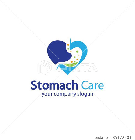 Stomach logo creative vector icon 85172201