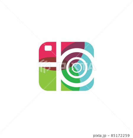 Camera logo creative vector icon Camera logo creative vector icon 85172259