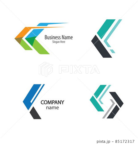 Arrow logo vector icon 85172317