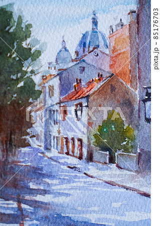 フランス パリの街並み フランス パリの街並み 85176703