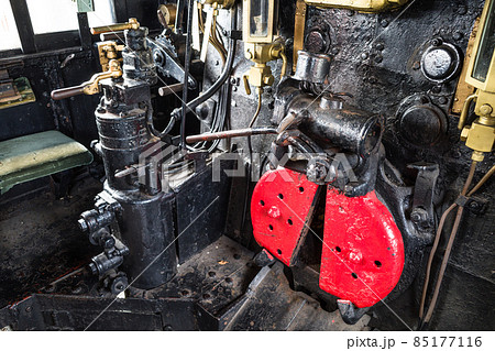 吉松駅の駅前に保存展示しているSL C55 52 肥薩線 吉都線 85177116