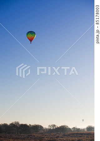 栃木・群馬・埼玉・茨城の4県にまたがる渡良瀬遊水地を見渡すバルーン【栃木県側から撮影】 栃木・群馬・埼玉・茨城の4県にまたがる渡良瀬遊水地を見渡すバルーン【栃木県側から撮影】 85178003