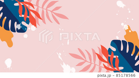 Trendy editable template for social media stories, postcard web template - Vector 85178566