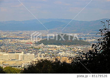 奈良 畝傍山からの風景 耳成山 奈良 畝傍山からの風景 耳成山 85179526
