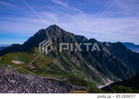 剣御前小舎から望む剣岳 85180657