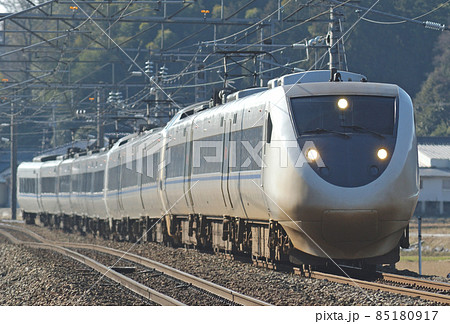 北陸本線　芦原温泉－細呂木　JR西日本　681系　T12＋T35＋T25編成（金沢）　サンダーバード 85180917
