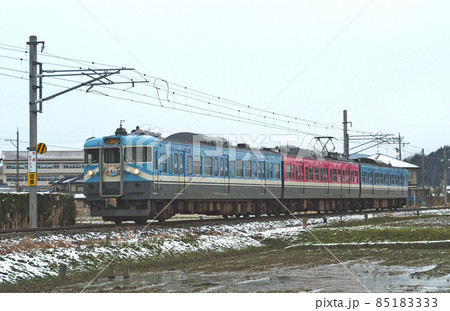 七尾線　中津幡－津幡　JR西日本　415系800番台　C06編成（金沢） 85183333