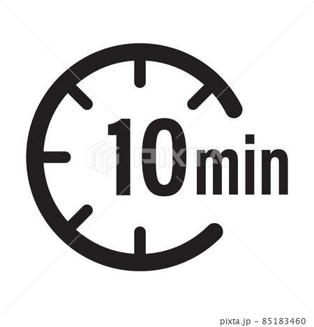 10 minute timer countdown icon vector for graphic design, logo, website, social media, mobile app, UI illustration 10 minute timer countdown icon vector for graphic design, logo, website, social media, mobile app, UI illustration 85183460